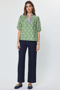 CA Shirt Green Multi
