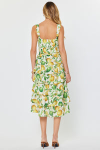 CA Lemon Midi Dress