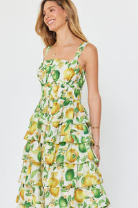 CA Lemon Midi Dress
