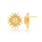 CDW Soleil Stud Earrings - Gold