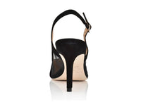 Dance Black Kid Suede/Black Mesh: 7 Joan Oloff Shoes