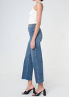 Queen High Rise Crop Wide Leg Jeans - Lawrence Wash: Lawrence / 25 Noend Denim
