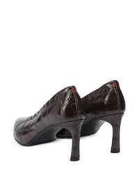 HALMANERA Scarpa Heel in Crocco