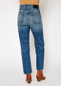 Slacker High Rise Relaxed Straight Jeans: Ten Sleep / 30 Noend Denim