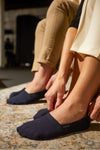 CLOUD MVS Premium No Show Socks: L / Beige Cloud