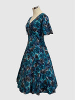 Wendy  Tuscan Teal - Vintage dress