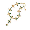 CDW Monique Gem Convertible Necklace, 16"+2" - Malachite