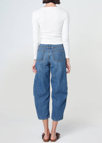 Ava Flutter Slung Fit Jeans - Pomona: Pomona / 28 Noend Denim