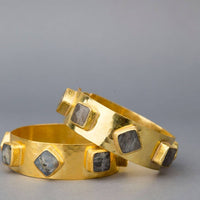 CORE | BYZANTINE BANGLES: Labradorite Chakarr Jewelry