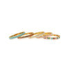 CORE | JEWELED TENNIS BANGLE: WHITE Chakarr Jewelry