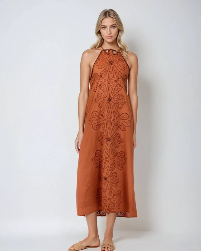 OLLARI Autumn Dress