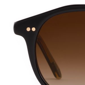 KREWE Markle in Black/Black Tea Sunglasses