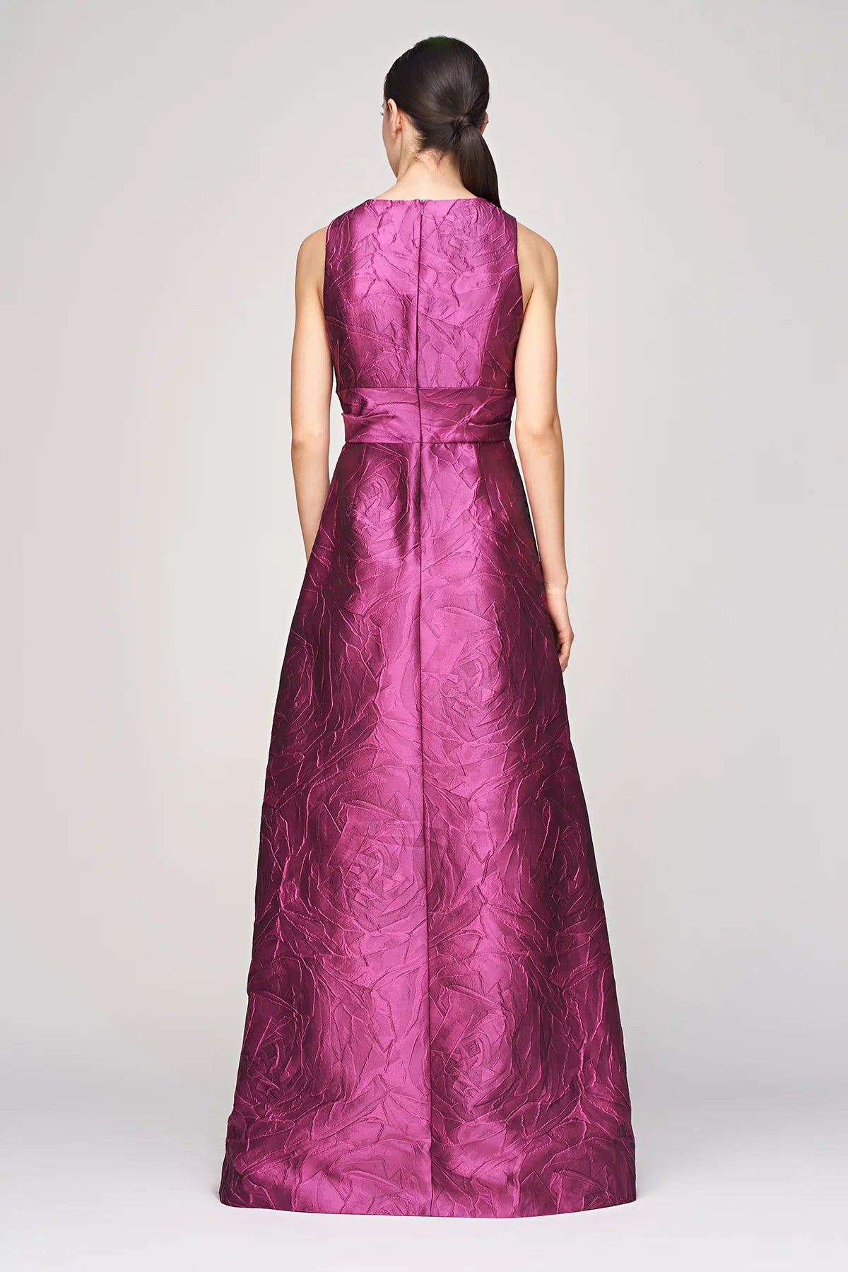 Kay Unger Mariah Gown in Sangria Kay Unger