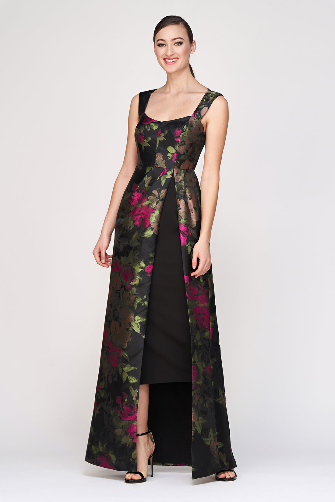 Kay Unger Walk Through Gown in Bright Rose SPRING FROST Boutique Kay Unger Walk Through Gown in Bright Rose SPRING FROST Boutique