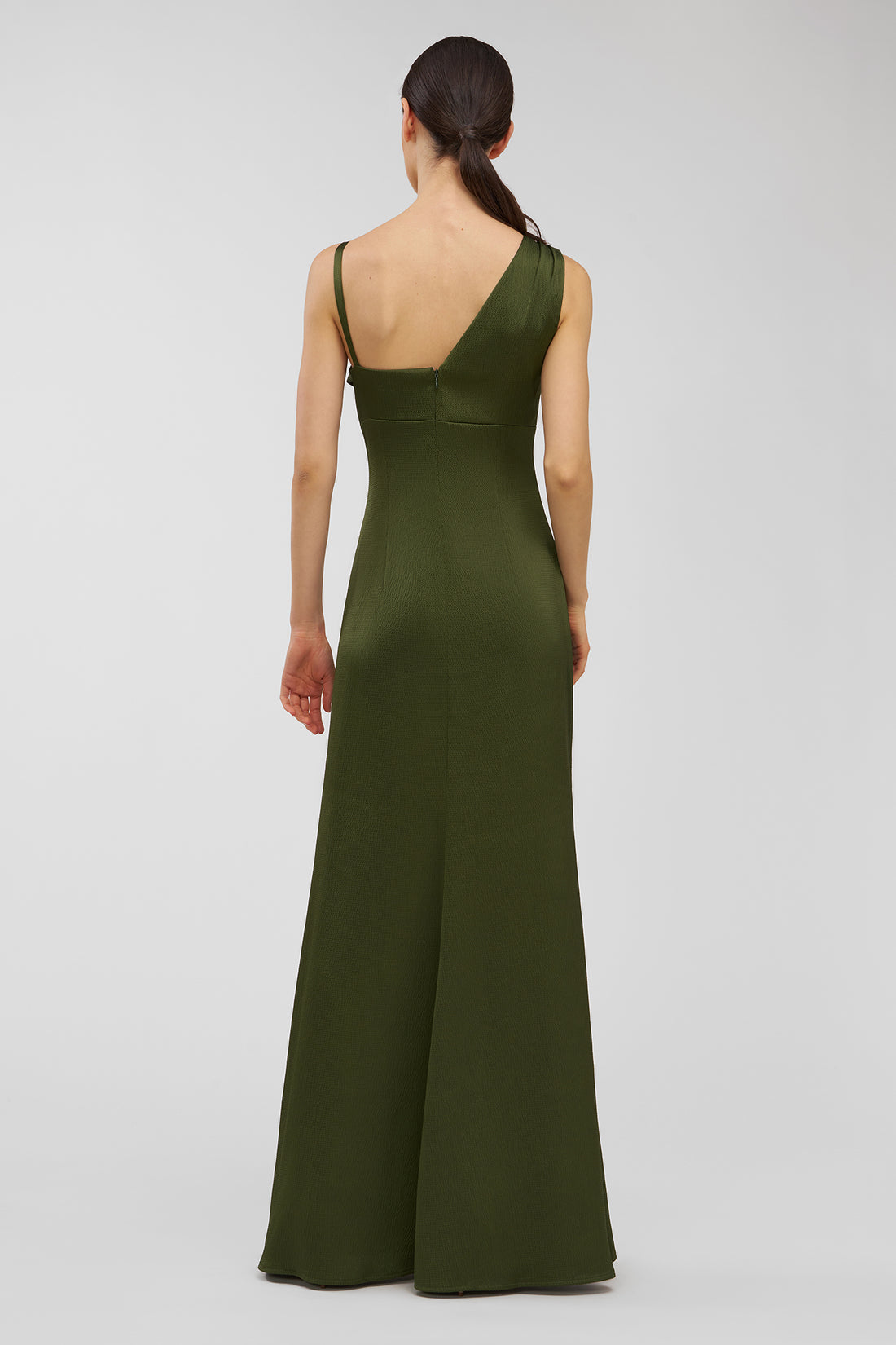 Kay Unger Pia Gown in Pesto