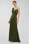 Kay Unger Pia Gown in Pesto