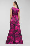 Kay Unger Cecelia Gown in Vivid Berry