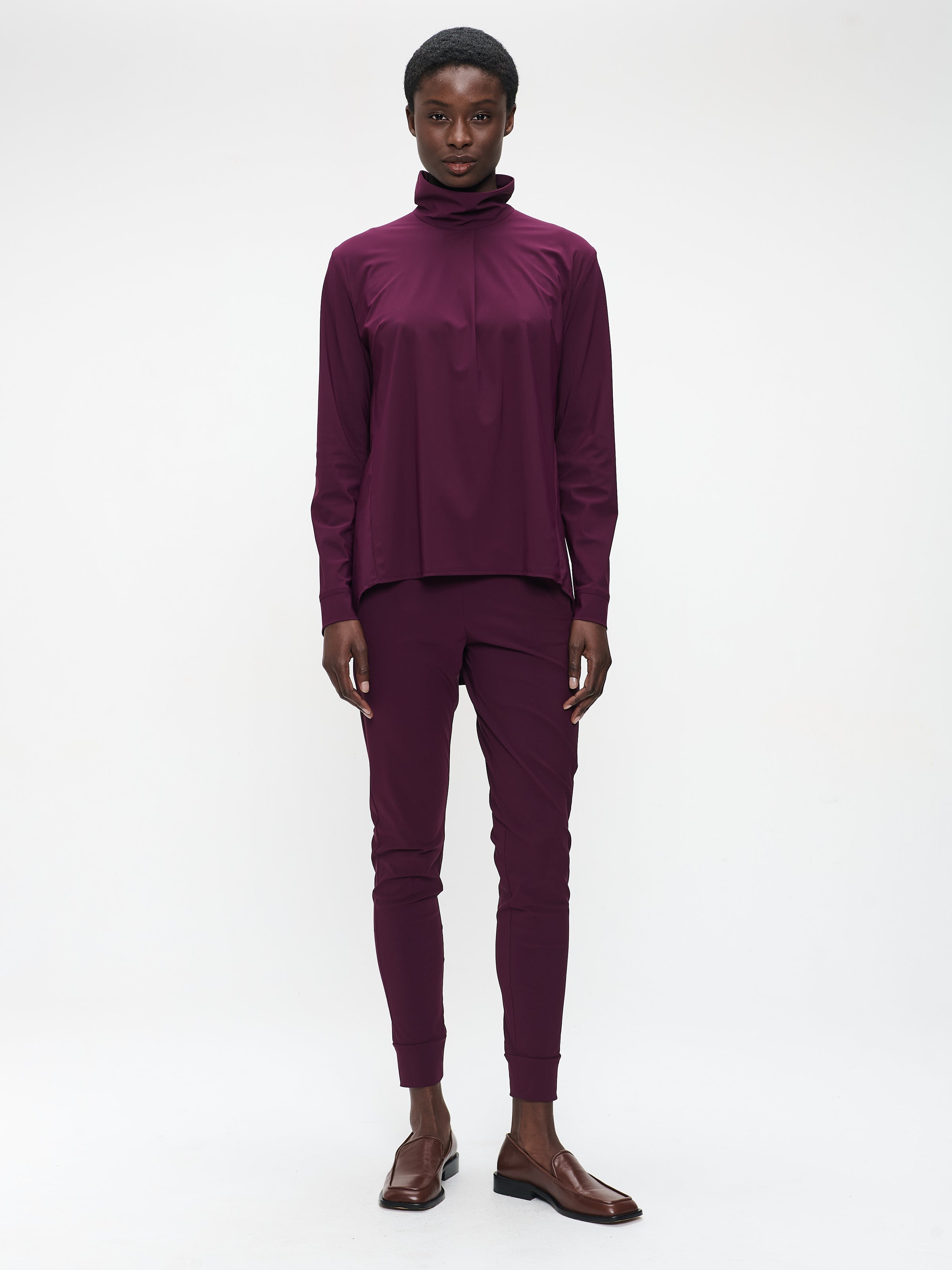 Jane Lushka Dolce Vita Blouse in Cherry Jane Lushka
