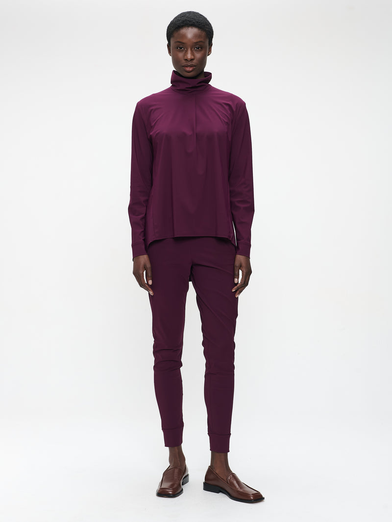 Jane Lushka Dolce Vita Blouse in Cherry Jane Lushka
