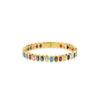 CORE | JEWELED TENNIS BANGLE: WHITE Chakarr Jewelry