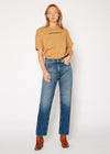 Slacker High Rise Relaxed Straight Jeans: Ten Sleep / 30 Noend Denim