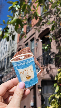SOLAR ECLIPSE NYC Coffee Cup Compact Mirror