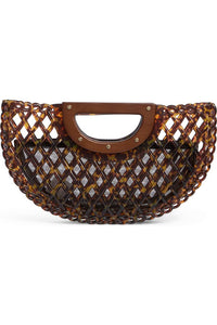Dolce Vita Solandra Jelly Clutch Tortoise
