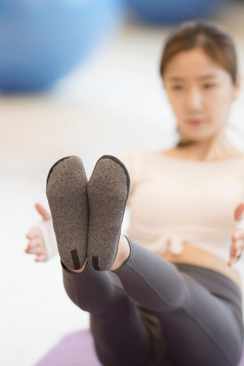 CLOUD Active No Show Socks: M / Blue Cloud