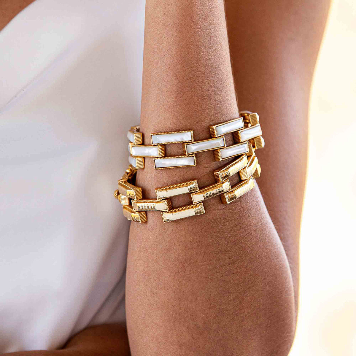 Capucine Du Wulf Pathway Link Bracelet - Gold Capucine De Wulf