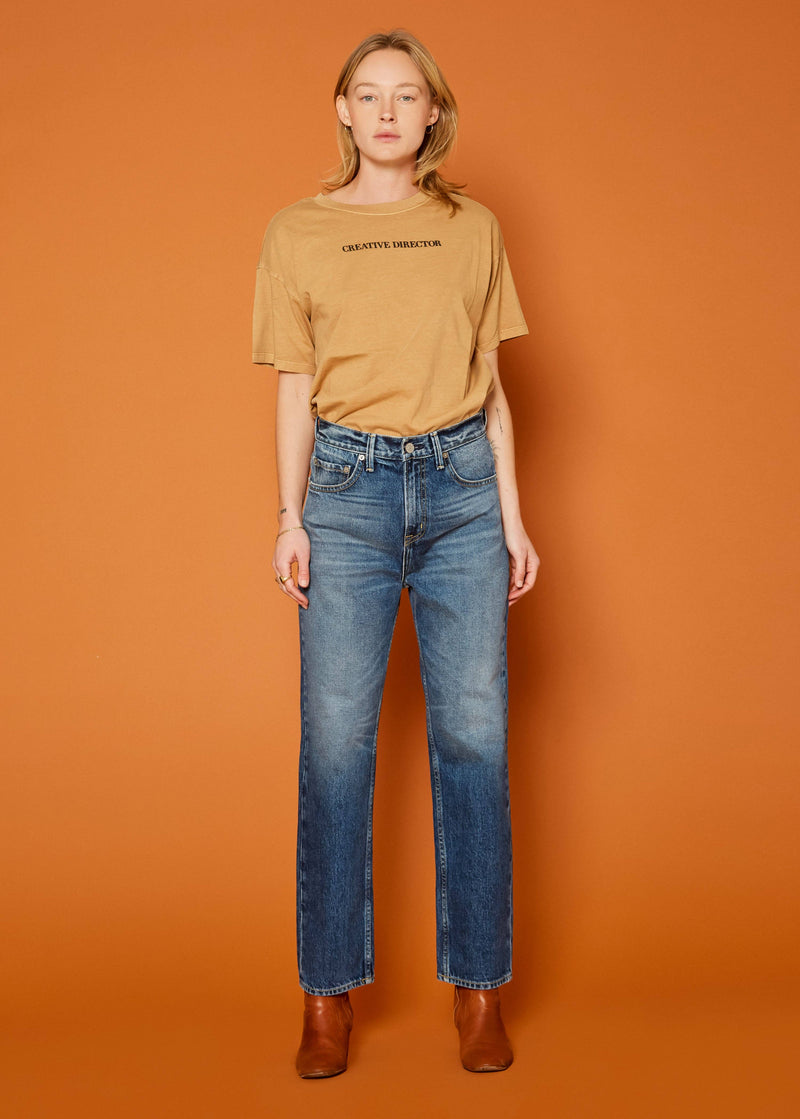 Slacker High Rise Relaxed Straight Jeans: Ten Sleep / 30 Noend Denim
