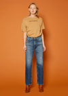 Slacker High Rise Relaxed Straight Jeans Noend Denim