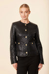 DOLCE CABO Quilted Jacket in Black
