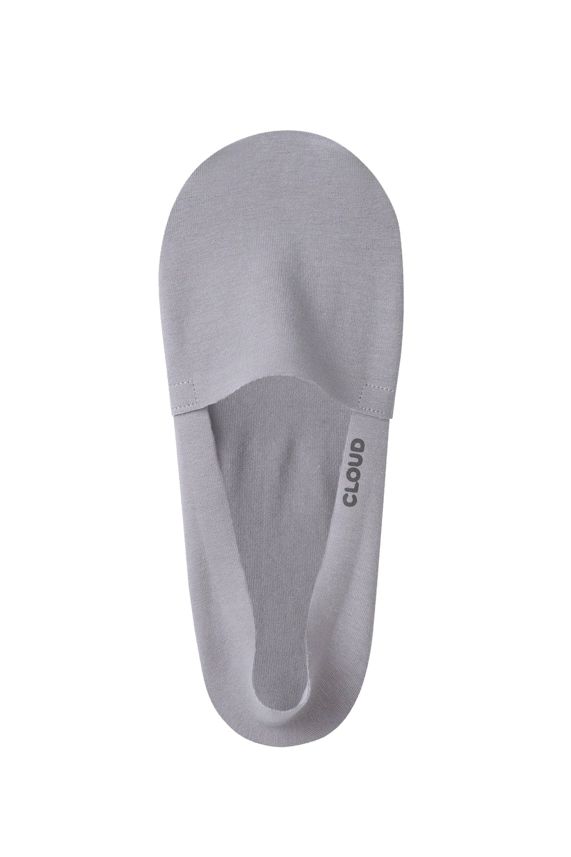 CLOUD MVS Premium No Show Socks: L / Beige Cloud