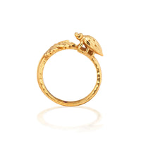 CDW Meadow Ladybug Ring, Size 7 ­ Gold