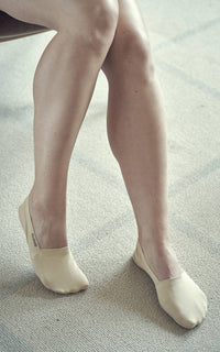 CLOUD Premium Organic Terry No Show Socks: L / Organic Black Cloud