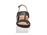 Fortune Black Shimmer Suede: 7 Joan Oloff Shoes