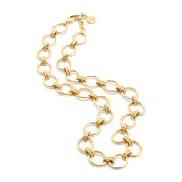 CDW Cleopatra Grande Link Necklace, 16"+2'' ­ Gold
