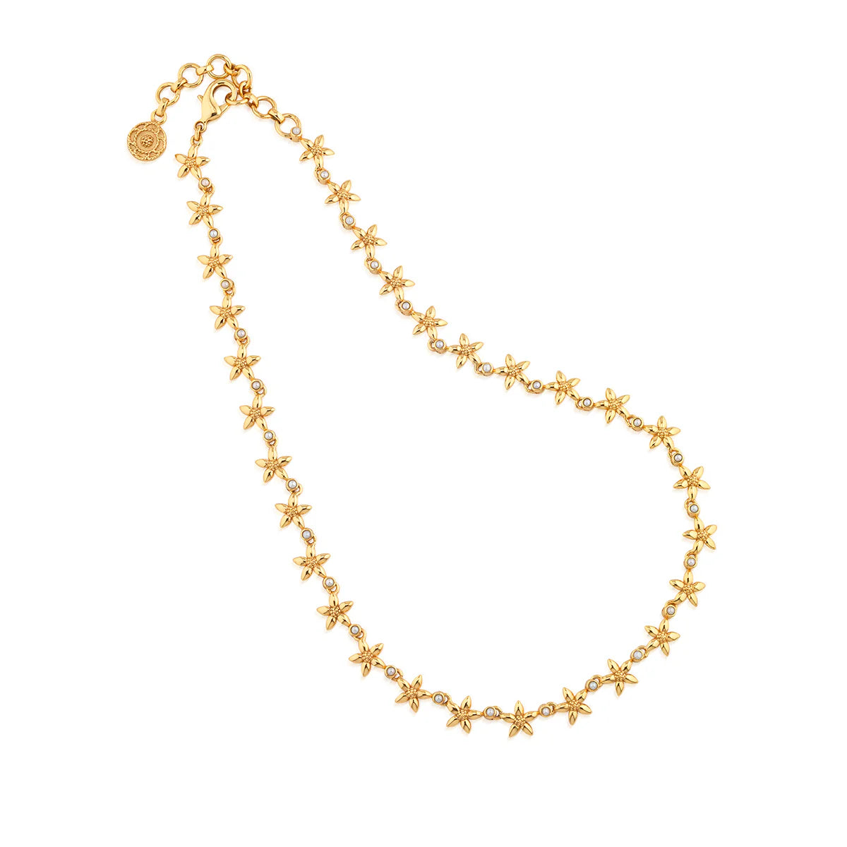 CDW Jasmine Necklace, 16"+2" ­ Pearl