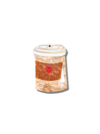 SOLAR ECLIPSE Coffee Cup Compact Mirror
