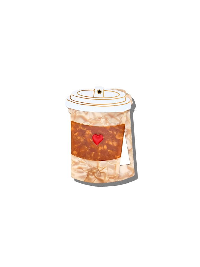 SOLAR ECLIPSE Coffee Cup Compact Mirror