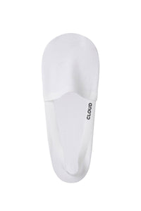 CLOUD MVS Premium No Show Socks: L / Beige Cloud