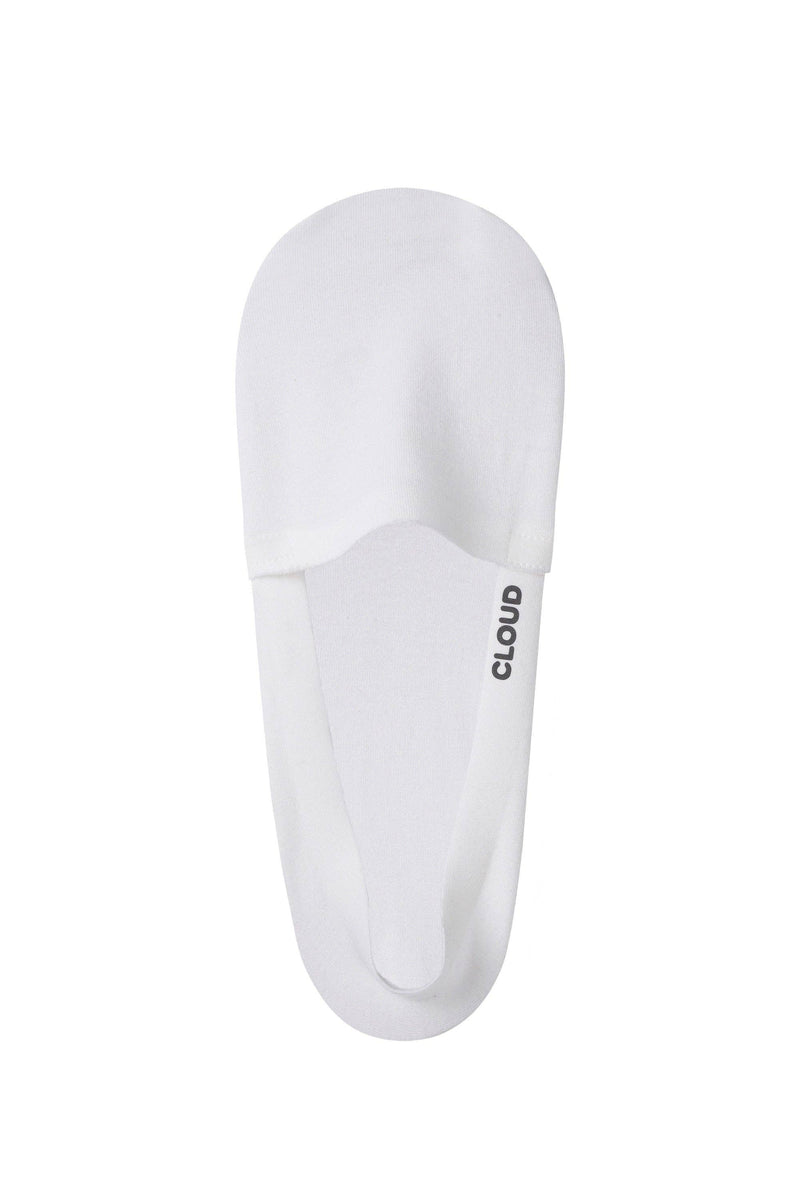 CLOUD MVS Premium No Show Socks: L / Beige Cloud