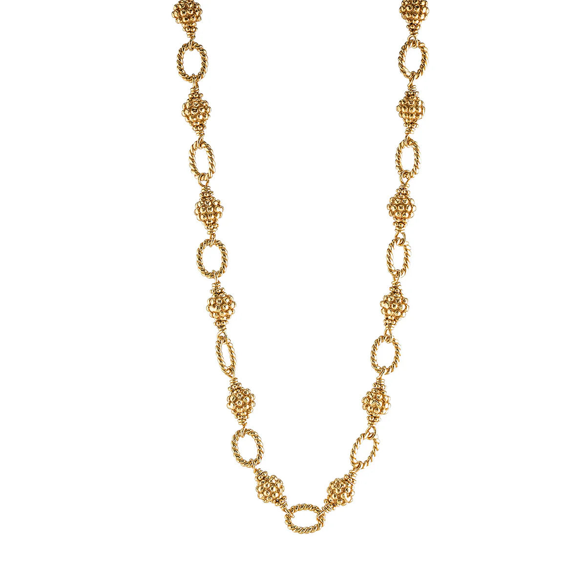 CDW Berry & Bead Chain, 24" - Gold Capucine De Wulf