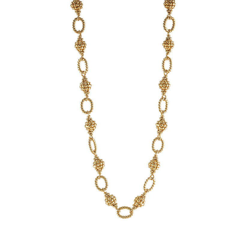 CDW Berry & Bead Chain, 24" - Gold Capucine De Wulf