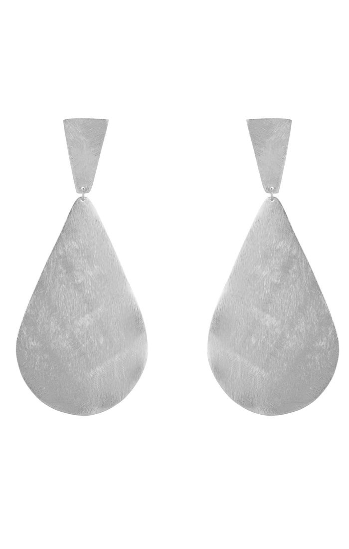 Agatha Earrings in Silver Marcia Moran