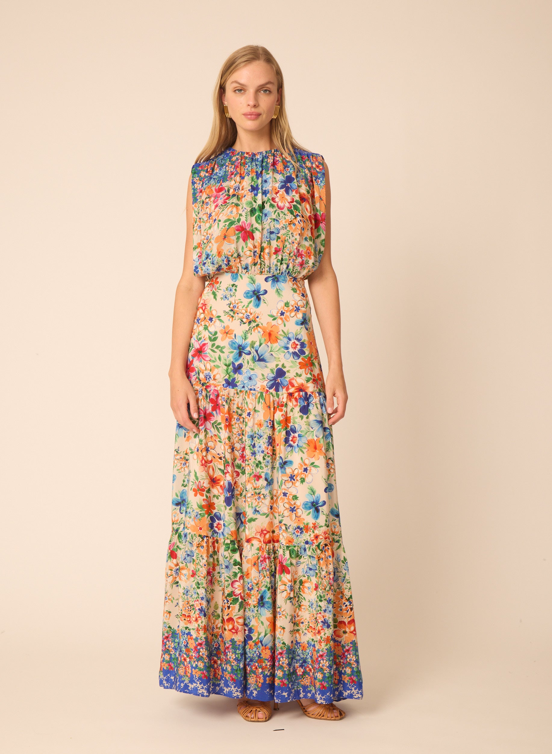 Gilner Farrar Amelia Dress in Valley Floral