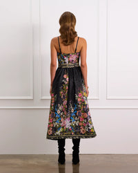AQUA BLU Rhea Dress in Perennial