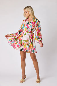 CROSBY Heidi Dress in Botanic Blush