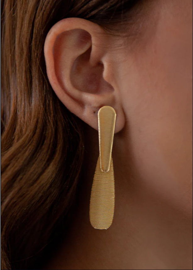 Invertida Clip On Earring BR4345 Eneida Franca