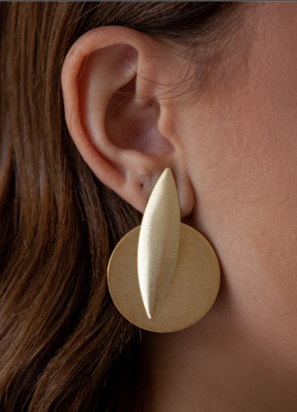 Redonda Earrings BR4562 Eneida Franca